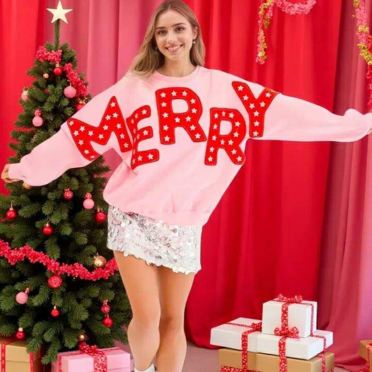 Casual and Stylish Long-sleeved Sweatshirt