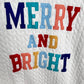 Merry And Bright Knit Quilted Sweatshirt