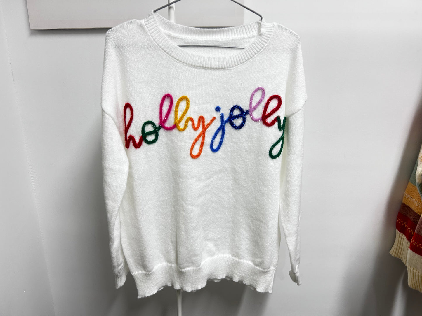 (Pre order 9.20)Holly Jolly Round Neck Sweater