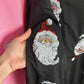 Christmas Sequin Santa Top