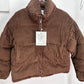 Corduroy Puffer Down Jacket