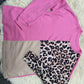 Leopard Colorblock Waffle Knit Top