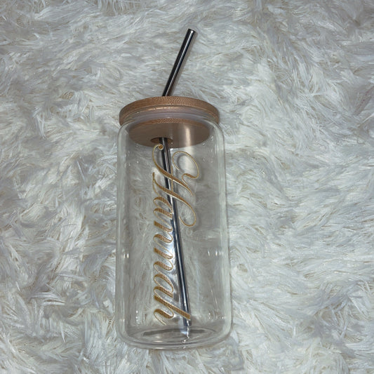 Customize-Name Drinking Glass