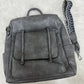 Embroidered Strap Attached  Backpack