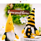 Cute Bee and Flower Decor Faceless Gnome
