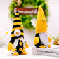 Cute Bee and Flower Decor Faceless Gnome
