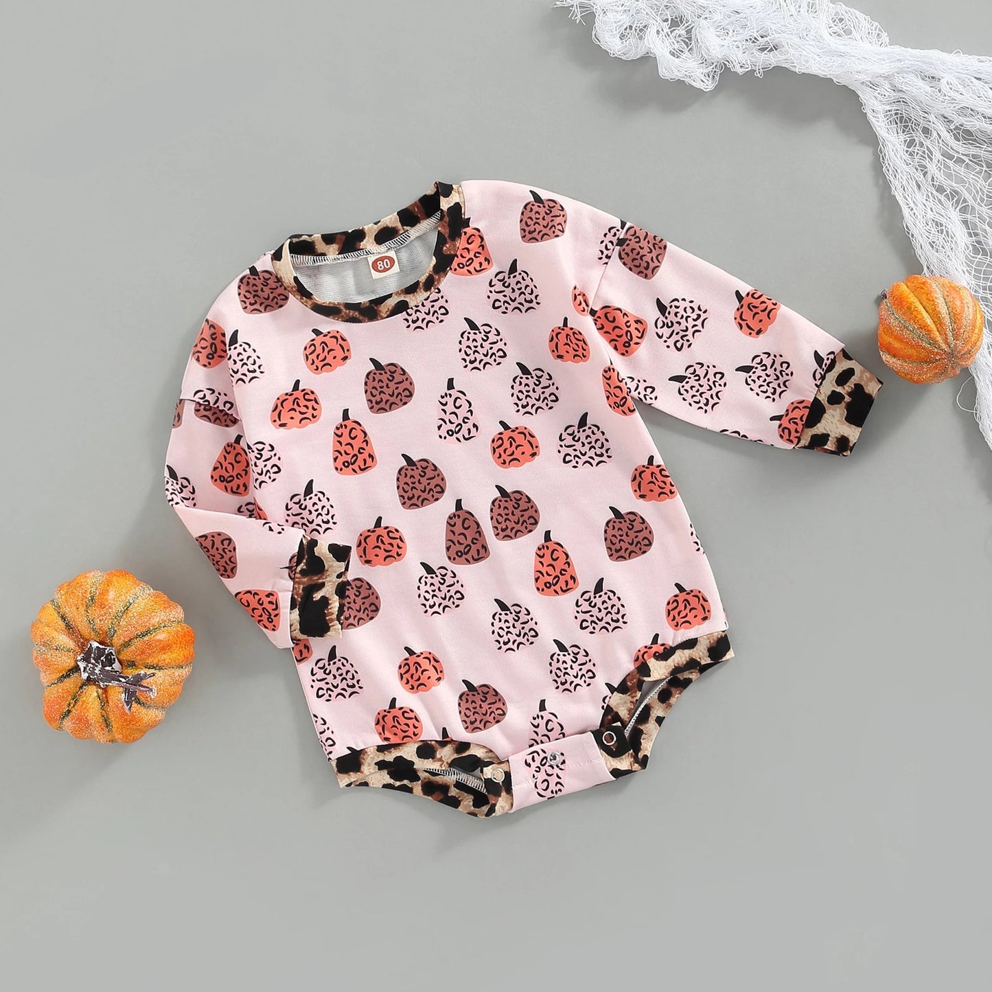 Baby Girl's Halloween Rompers