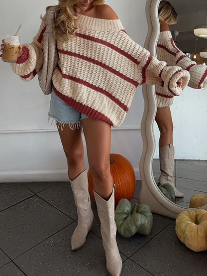 Fireside Stripe Knit Sweater