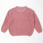 Hand Embroidered Personalized Name Chunky Knit Sweater