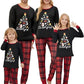 Christmas parent-child home wear autumn and winter pajamas