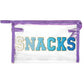 Clear PVC Patch Makeup Bag