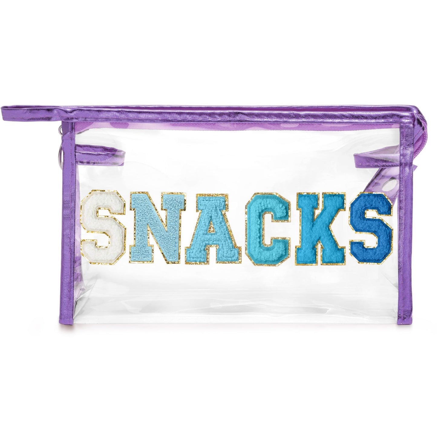 Clear PVC Patch Makeup Bag