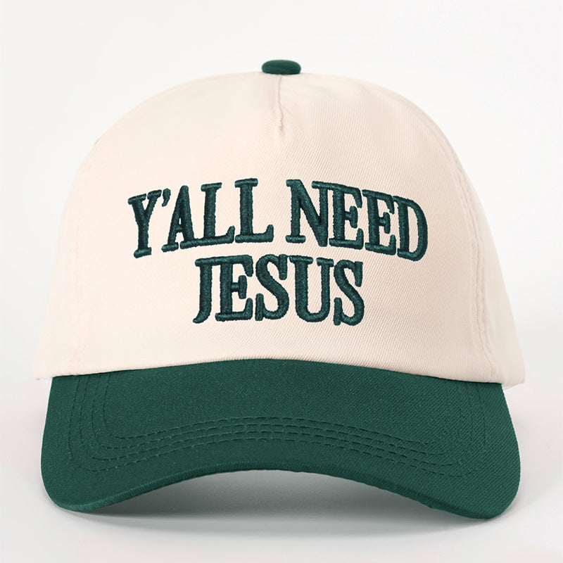 YALL NEED JESUS Embroidered Cap