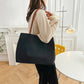 Large Capacity Minimalist Canvas Tote Bag