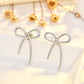 Twisted Bow Earrings