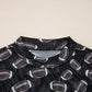 Rugby Game Day Sheer Mesh Long Sleeve Top