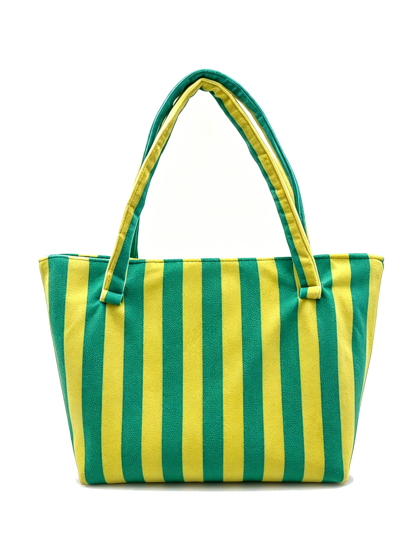 Terry Cloth Beach Tote Bag Large Toweling Handbag for Summer Vacation