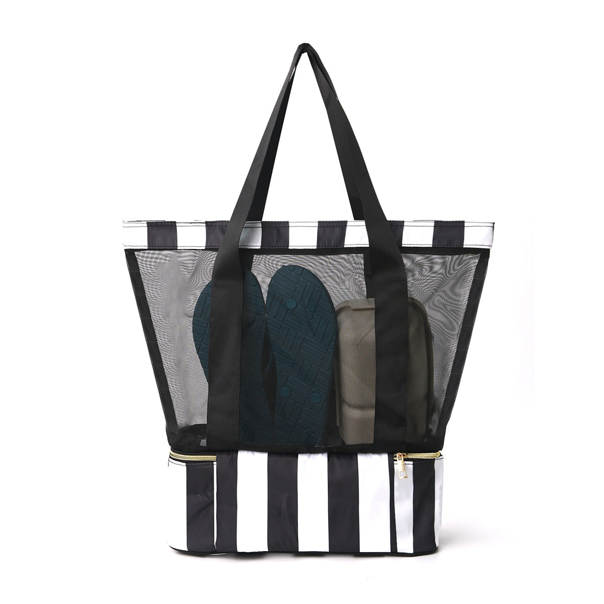 Double-layer Beach Tote Swimming Bag