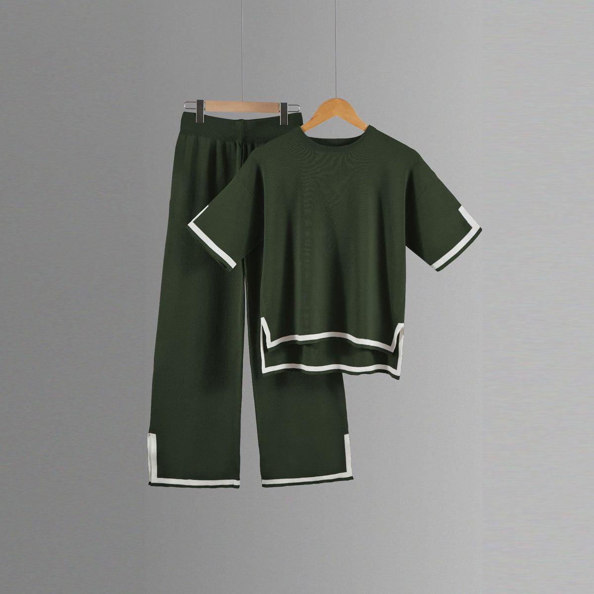 The Wren Contrast Knit Set