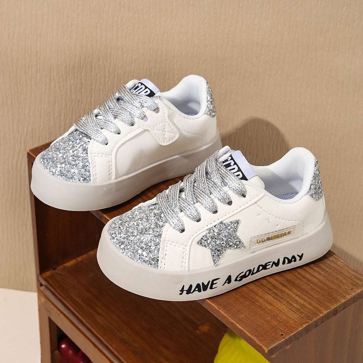 Little Kid's Star Sneakers
