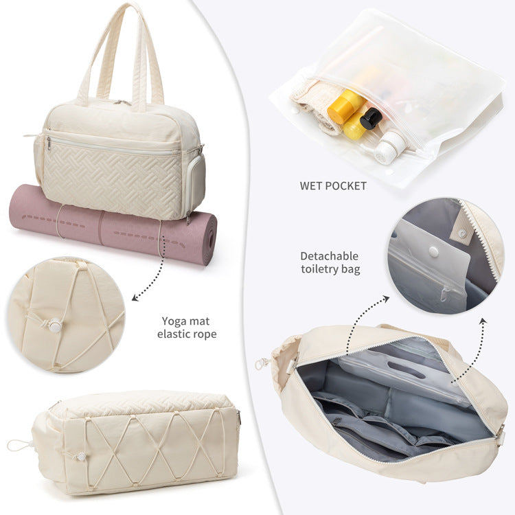 Yoga Bag Weekender Overnight Travel Duffle Bag