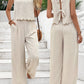 Bamboo Silk Vest And Long Pants Set