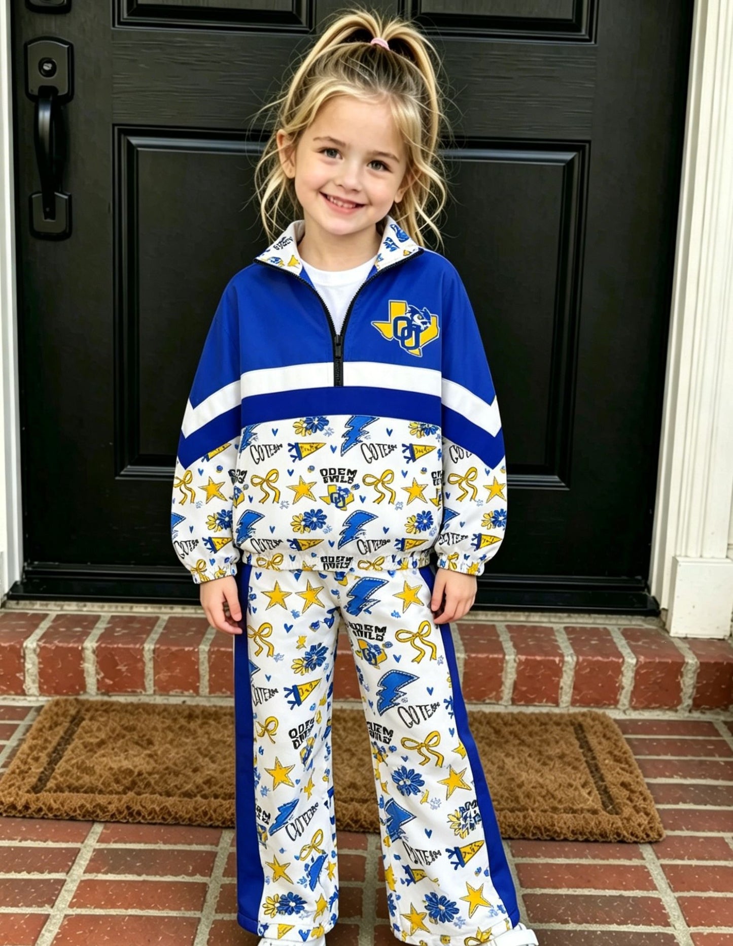 Custom Quarter-Zip Tracksuit Set