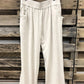 Cotton&Linen Pocket Wide Leg Pants