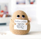 Funny Expression Potato Crochet Doll