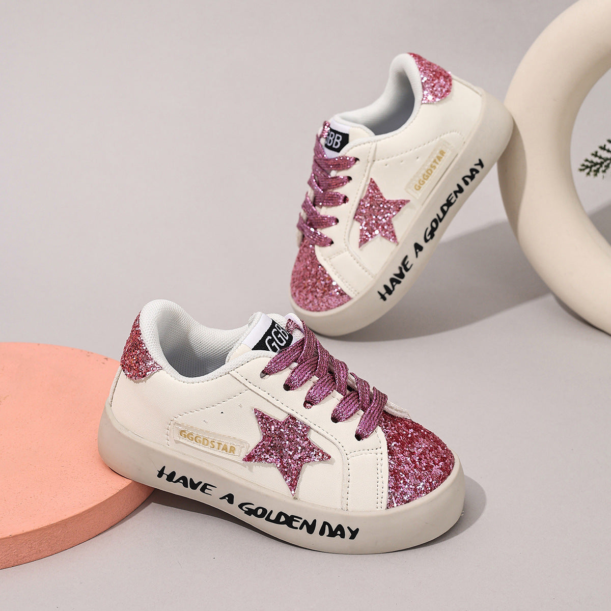 Little Kid's Star Sneakers