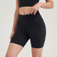 High Waisted Seamless Yoga Shorts