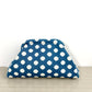 Polka Dot Knitted Kiss-Lock Clutch Bag