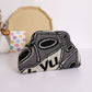 Wave Knit Clutch Bag