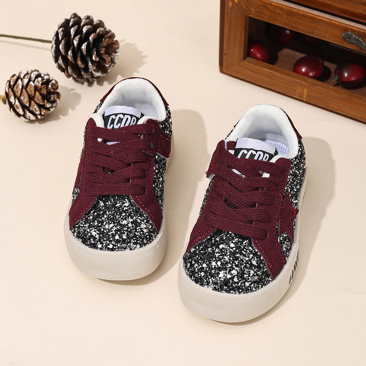 Little Kid's Star Sneakers