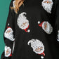 Christmas Sequin Santa Top