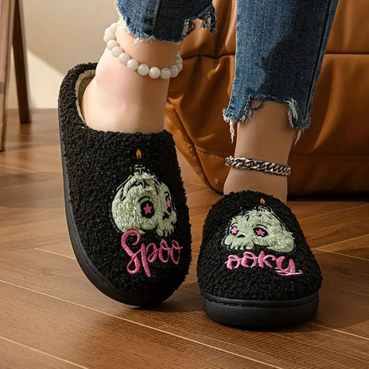 Cartoon Anti-Skid Cotton Slippers