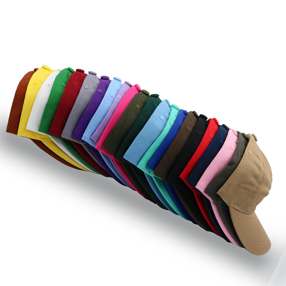 Candy Colored Cotton Baseball Cap