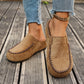 Suede Moccasin Slip-On Mule Clogs