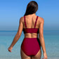 Solid Two Piece Swimsuit-7 Colors