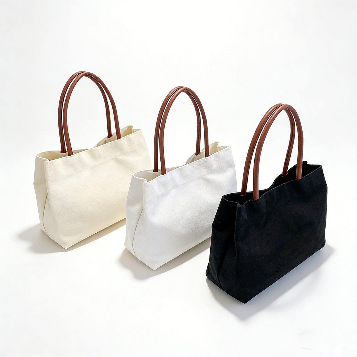 Large Capacity Minimalist Canvas Tote Bag