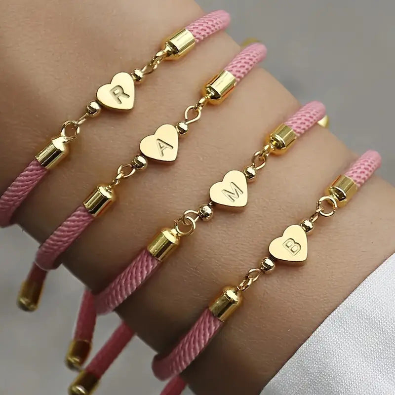 The Amorette Initial Bracelet