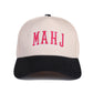 MAHJ Embroidered Baseball Cap