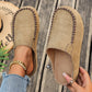 Suede Moccasin Slip-On Mule Clogs