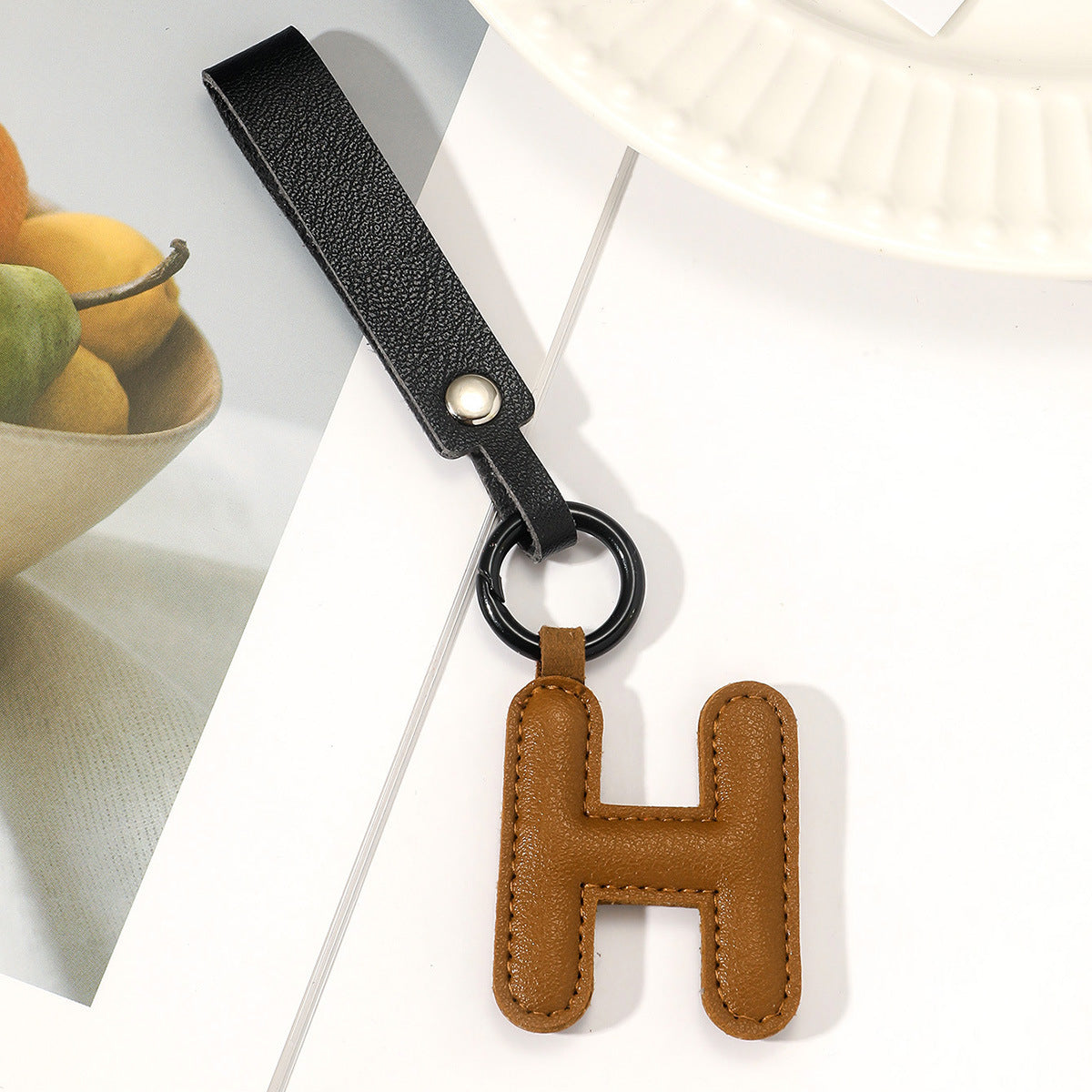 Alphabet Keychain Bag Charm