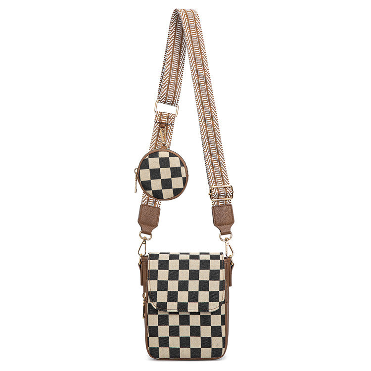 Vegan Leather Cell Phone Bags Wallet Purses