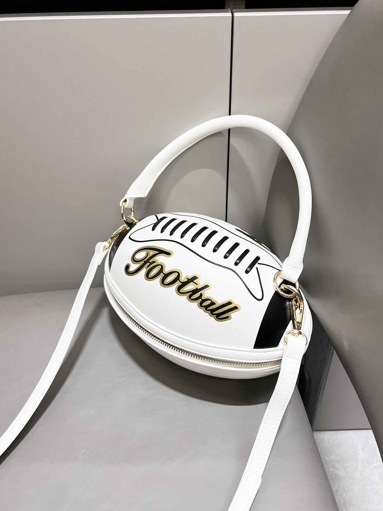 Rugby-shaped Fun Handbag