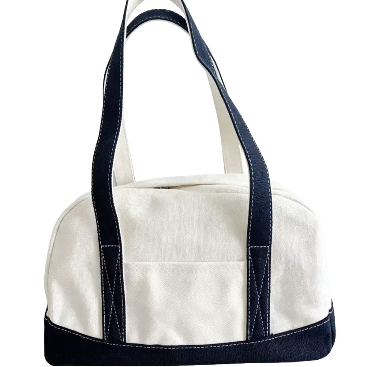 Personalized Embroidered Monogram Canvas Tote