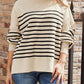 Crew Neck Batwing Sweater