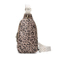 Leopard Print Chest Bag Sling Bag