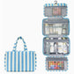 Customizable Name Wet/Dry Separation Toiletry & Cosmetic Bag – Portable Organizer